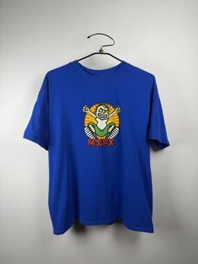 Vintage NWOT 1999 MxPx Pokinatcha Punk Band Shirt Rare Color & Size M&O XL 23x28
